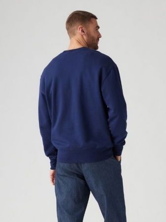 Толстовки - Levi's Свитшот Blue Relaxed