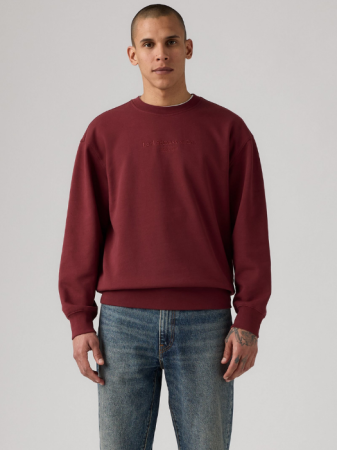 BARBATI - Levi's Bluza Bordo Relaxed Barbati