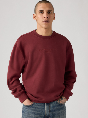 BARBATI - Levi's Bluza Bordo Relaxed Barbati