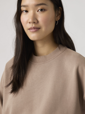 ЖЕНЩИНЫ - Levi's Женский Свитшот Коричневый Relaxed