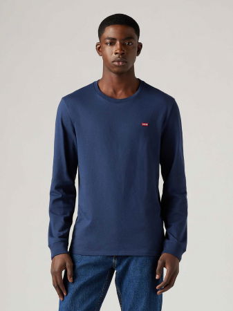 BARBATI - Levi's Bluza Navy Slim Barbati