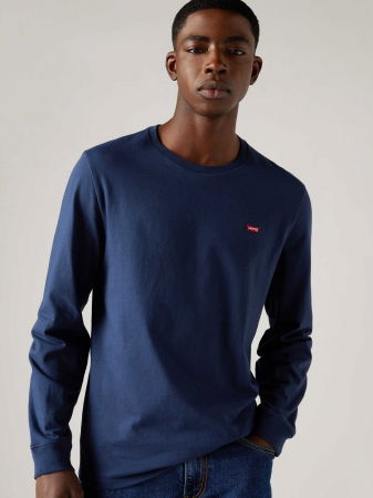 IMBRACAMINTE - Levi's Bluza Navy Slim Barbati