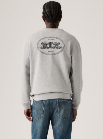 BARBATI - Levi's Bluza Gri Deschis Regular Barbati