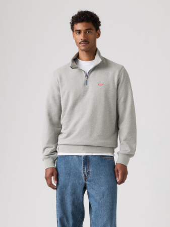 Толстовки - Levi's Мужской Свитшот Светло-Серый Regular
