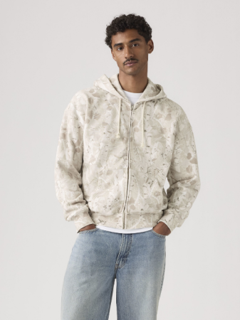 Hanorace - Levi's Bluza Gri Relaxed Barbati