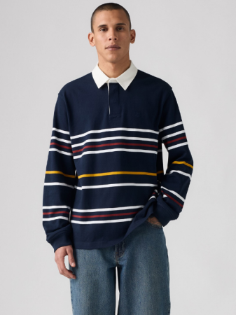 МУЖЧИНЫ - Levi's Свитшот Navy/Alb Relaxed