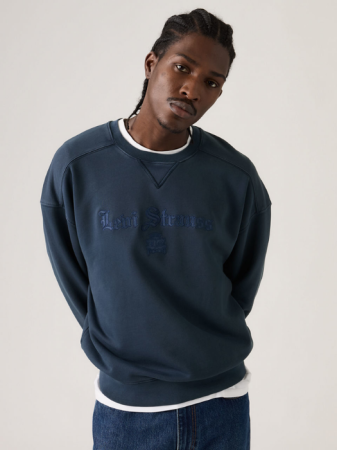 МУЖЧИНЫ - Levi's Мужской Свитшот Темно-Синий Relaxed