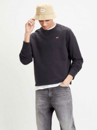 ОДЕЖДА - Levi's Мужской Свитшот Чёрный Regular