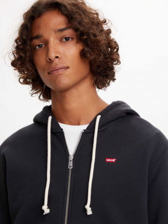 Толстовки - Levi's Мужской Свитшот Чёрный Regular