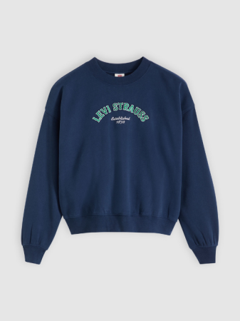 Hanorace - Levi's Bluza Neagra Relaxed Femei