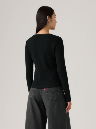 FEMEI - Levi's Bluza Neagra Slim Femei