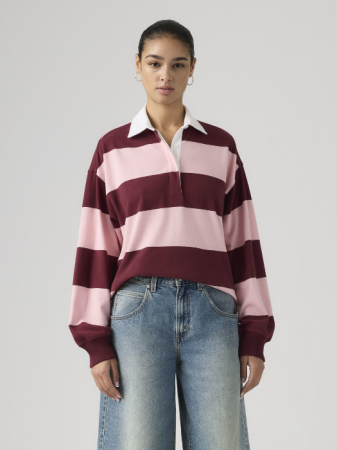 Hanorace - Levi's Bluza Roz/Bordo Relaxed Femei