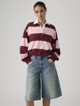 Hanorace - Levi's Bluza Roz/Bordo Relaxed Femei