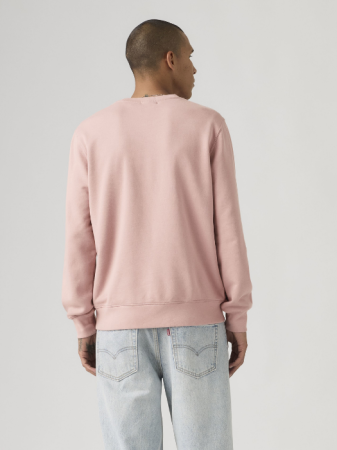 Толстовки - Levi's Мужской Свитшот Розовый Regular