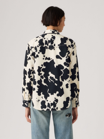 Levi's Camasa Alba/Neagra Regular Femei [3]