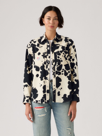 Levi's Camasa Alba/Neagra Regular Femei [0]