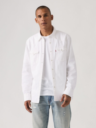 МУЖЧИНЫ - Levi's Мужская Рубашка Белая Regular
