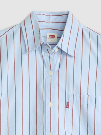 Levi's Camasa Albastra Relaxed Femei [4]