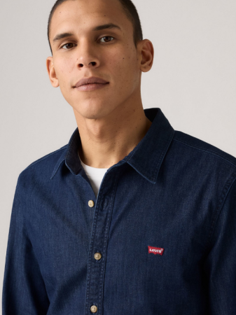 BARBATI - Levi's Camasa Navy Slim Barbati