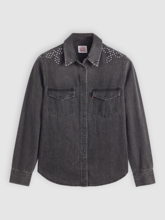 Levi's Camasa Gri Inchis Regular Femei [5]