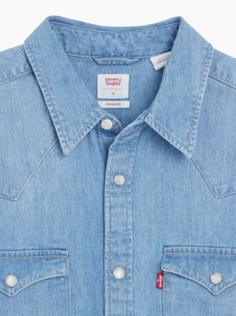 МУЖЧИНЫ - Levi's Мужская Рубашка Синяя Regular