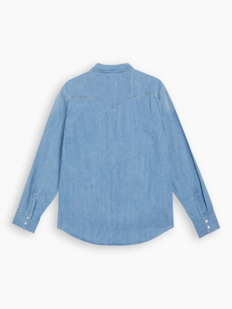 Levi's Мужская Рубашка Синяя Regular [6]