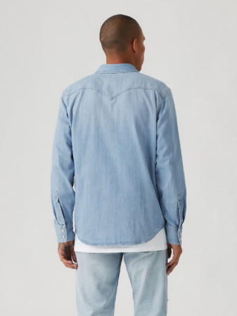 BARBATI - Levi's Camasa Albastra Regular Barbati