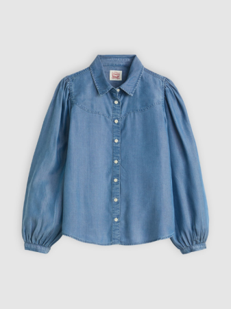 Levi's Camasa Albastra Regular Femei [5]