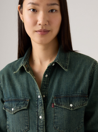 IMBRACAMINTE - Levi's Camasa Navy Regular Femei