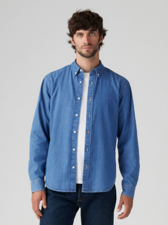 МУЖЧИНЫ - Levi's Мужская Рубашка Синяя Relaxed