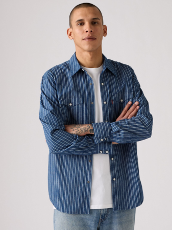 МУЖЧИНЫ - Levi's Рубашка Blue Relaxed