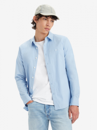 BARBATI - Levi's Camasa Albastra Deschisa Slim Barbati