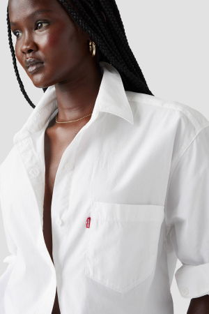 ЖЕНЩИНЫ - Levi's Женская Рубашка Белая Relaxed