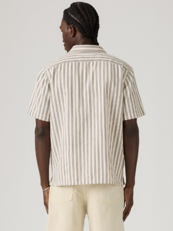 МУЖЧИНЫ - Levi's Рубашка С Коротким Рукавом Alb/Gri Relaxed