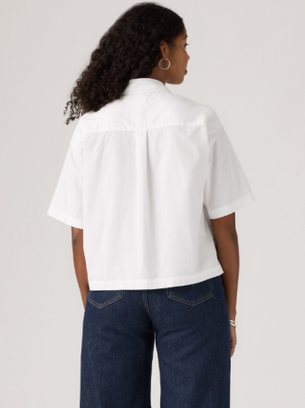 ЖЕНЩИНЫ - Levi's Рубашка С Коротким Рукавом Alb Relaxed