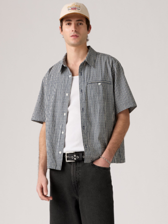 МУЖЧИНЫ - Levi's Рубашка С Коротким Рукавом Gri Relaxed