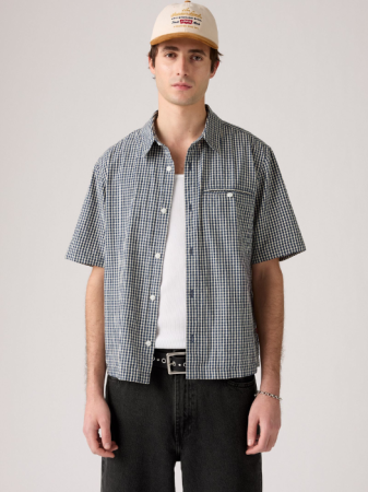 МУЖЧИНЫ - Levi's Рубашка С Коротким Рукавом Gri Relaxed