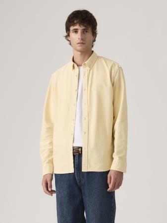 МУЖЧИНЫ - Levi's Мужская Рубашка Жёлтая Regular
