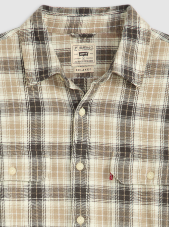 МУЖЧИНЫ - Levi's Рубашка Gri/Alb Regular