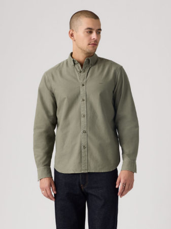 МУЖЧИНЫ - Levi's Мужская Рубашка Хаки Relaxed