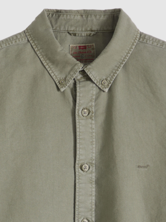 МУЖЧИНЫ - Мужская Рубашка Хаки Relaxed