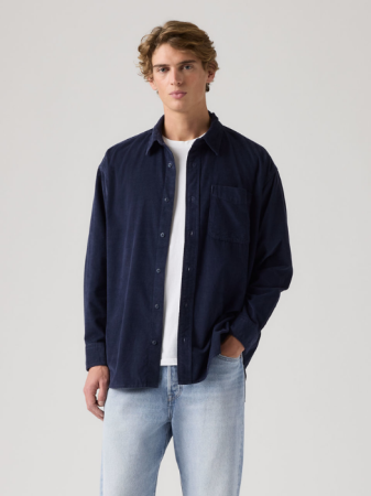 МУЖЧИНЫ - Levi's Мужская Рубашка Индиго Loose