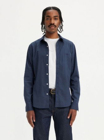 BARBATI - Levi's Camasa Navy Slim Barbati