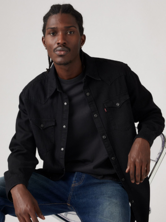 Levi's Camasa Neagra Regular Barbati [2]