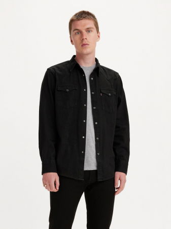 BARBATI - Levi's Camasa Neagra Regular Barbati