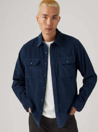 МУЖЧИНЫ - Levi's Рубашка Navy Regular