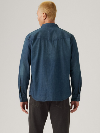 Camasi - Levi's Camasa Navy Relaxed Barbati