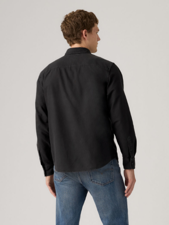 МУЖЧИНЫ - Levi's Мужская Рубашка Чёрная Regular