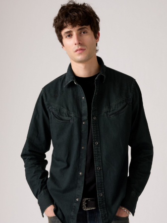 Camasi - Levi's Camasa Neagra Relaxed Barbati