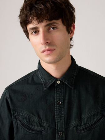 BARBATI - Levi's Camasa Neagra Relaxed Barbati